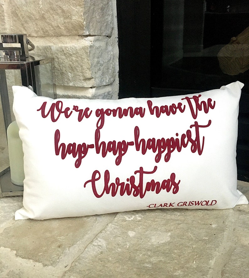 Christmas Vacation Pillow, Griswold Pillow, Christmas throw pillow, Funny Holiday pillow, Holiday Pillow, Christmas Decor, Christmas Gifts image 1
