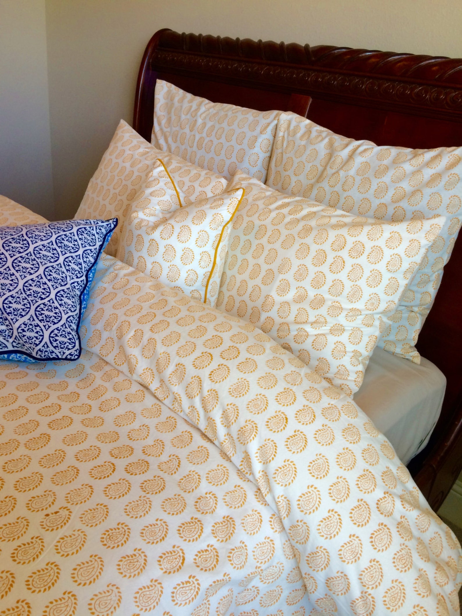 26x26 euro sham/ yellow euro sham/ decorative pillows/ cushion Etsy