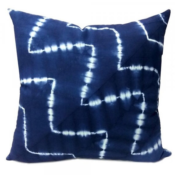 Tie Dye Pillows Indigo Shibori Cushion Cover Shibori Pillowcase Royal Blue Pillows Boho Pillows Blue White Cushion Throw Pillow Covers Etsy Canada