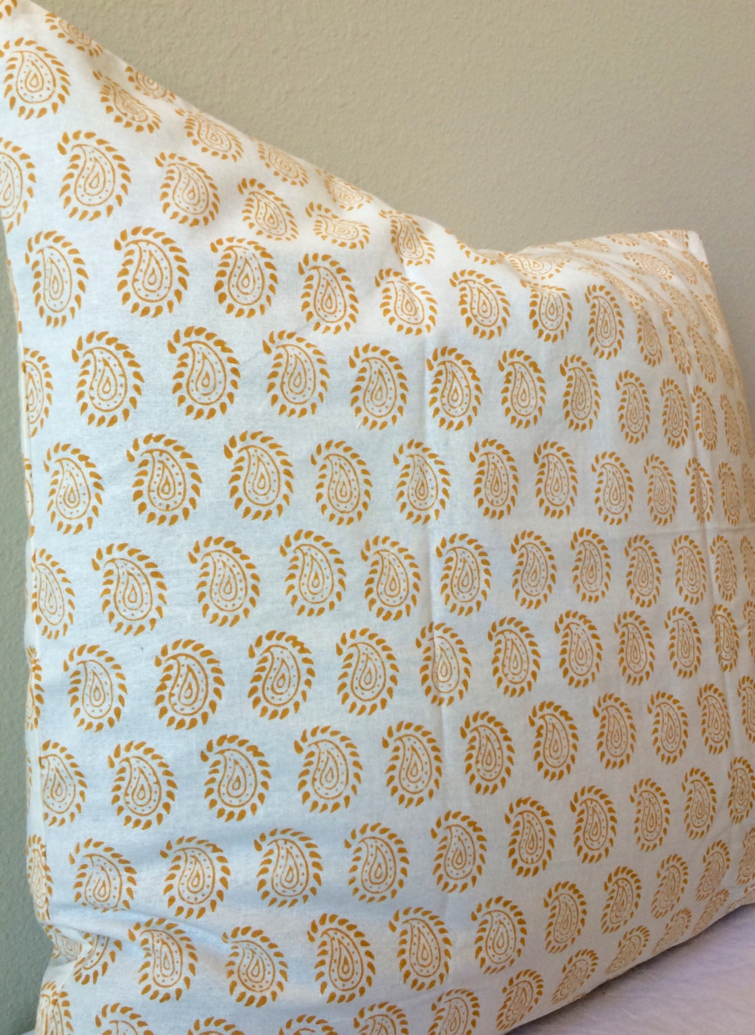 26x26 euro sham/ yellow euro sham/ decorative pillows/ cushion Etsy