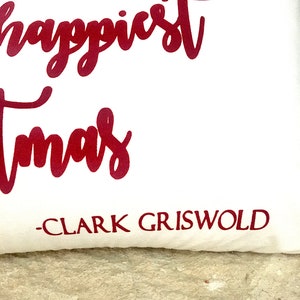 Christmas Vacation Pillow, Griswold Pillow, Christmas throw pillow, Funny Holiday pillow, Holiday Pillow, Christmas Decor, Christmas Gifts image 2
