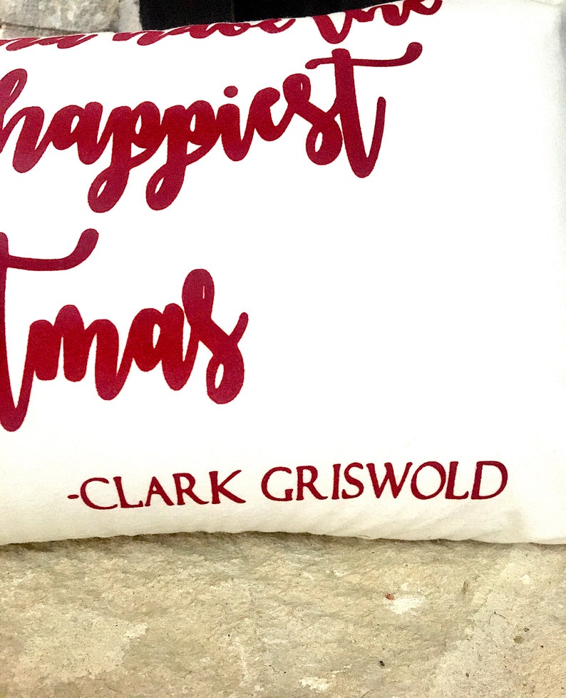 Christmas Vacation Pillow, Griswold Pillow, Christmas throw pillow, Funny Holiday pillow, Holiday Pillow, Christmas Decor, Christmas Gifts image 2