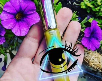 Sérum orgânico para cílios, sérum para sobrancelhas, sérum para cílios, sérum para sobrancelhas, cuidados com a pele à base de óleo, beleza vegana, sem crueldade!