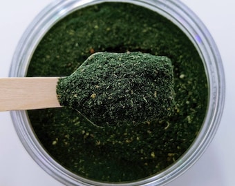 Organic Nutritional Supplement, Spirulina Greens, Plant Powder, Superfood Supplement, Nutrition, Health & Wellness, Cruelty-Free!