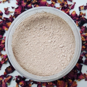 Organic Face Mask, Pink Clay Mask, Rose Clay Mask, Blackheads, Acne Blemishes, Vegan Cosmetics, Cruelty-Free Beauty!
