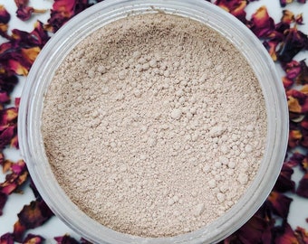 Organic Face Mask, Pink Clay Mask, Rose Clay Mask, Blackheads, Acne Blemishes, Vegan Cosmetics, Cruelty-Free Beauty!