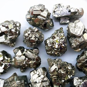 Shiny Pyrite Cluster, Peruvian Pyrite Cluster, Metaphysical Goods, Altar Crystals, Fools Gold, Gemstones & Minerals, Witchy Gifts!!