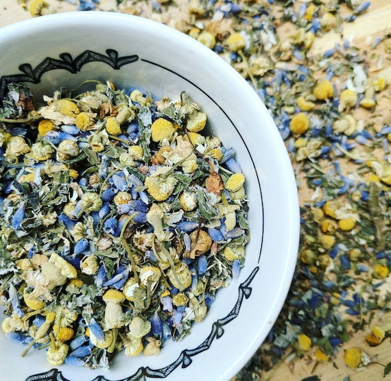 Organic Sleepytime Loose Leaf Tea Blend, Chamomile Tea, Lavender, Decaf Tea Blend, Tisane, Hot Tea!