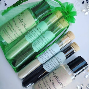 Organic Skincare Set, Gift Set, Face Mask, Gemstone Rosewater, Handmade, Vegan Cosmetics, Bath & Beauty, Cruelty-Free!