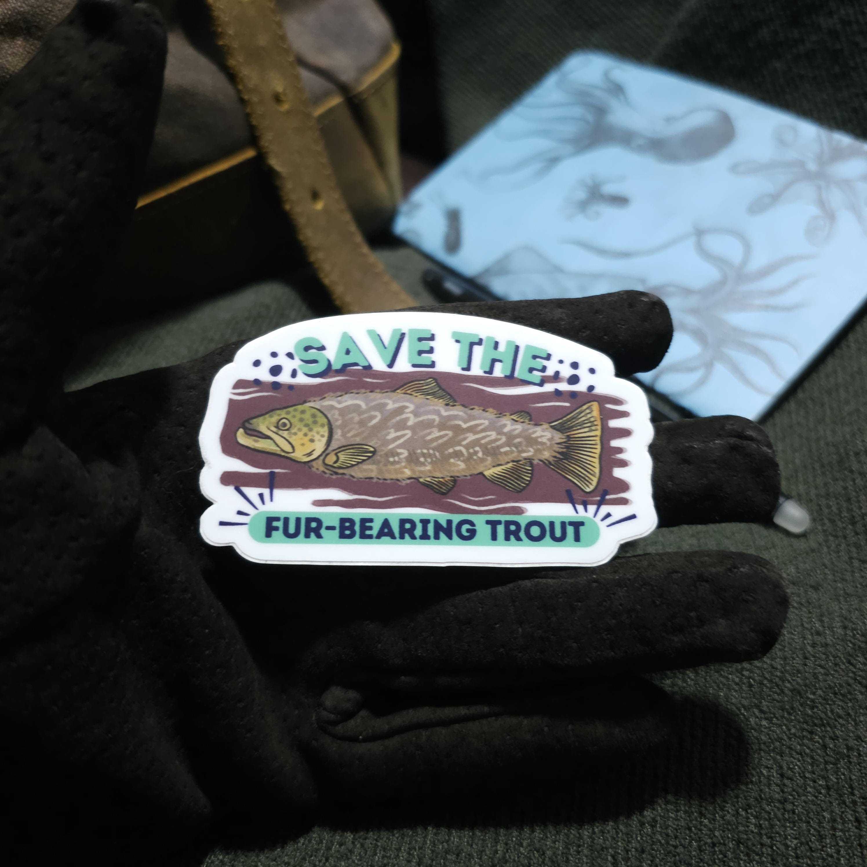 Fur Bearing Trout - Etsy