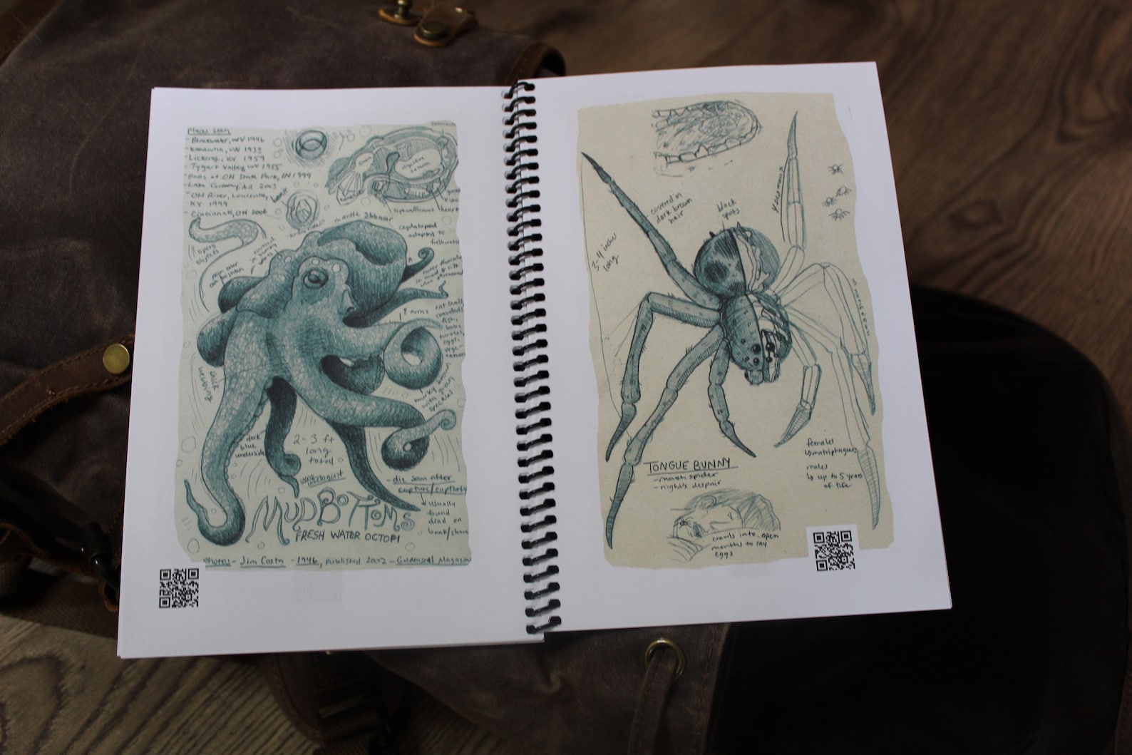 Cryptid Field Art Sketchbook Flipbook Volume 3 Etsy