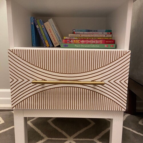 IKEA Tarva 5 Drawer Carved Dresser Drawer Front Etsy