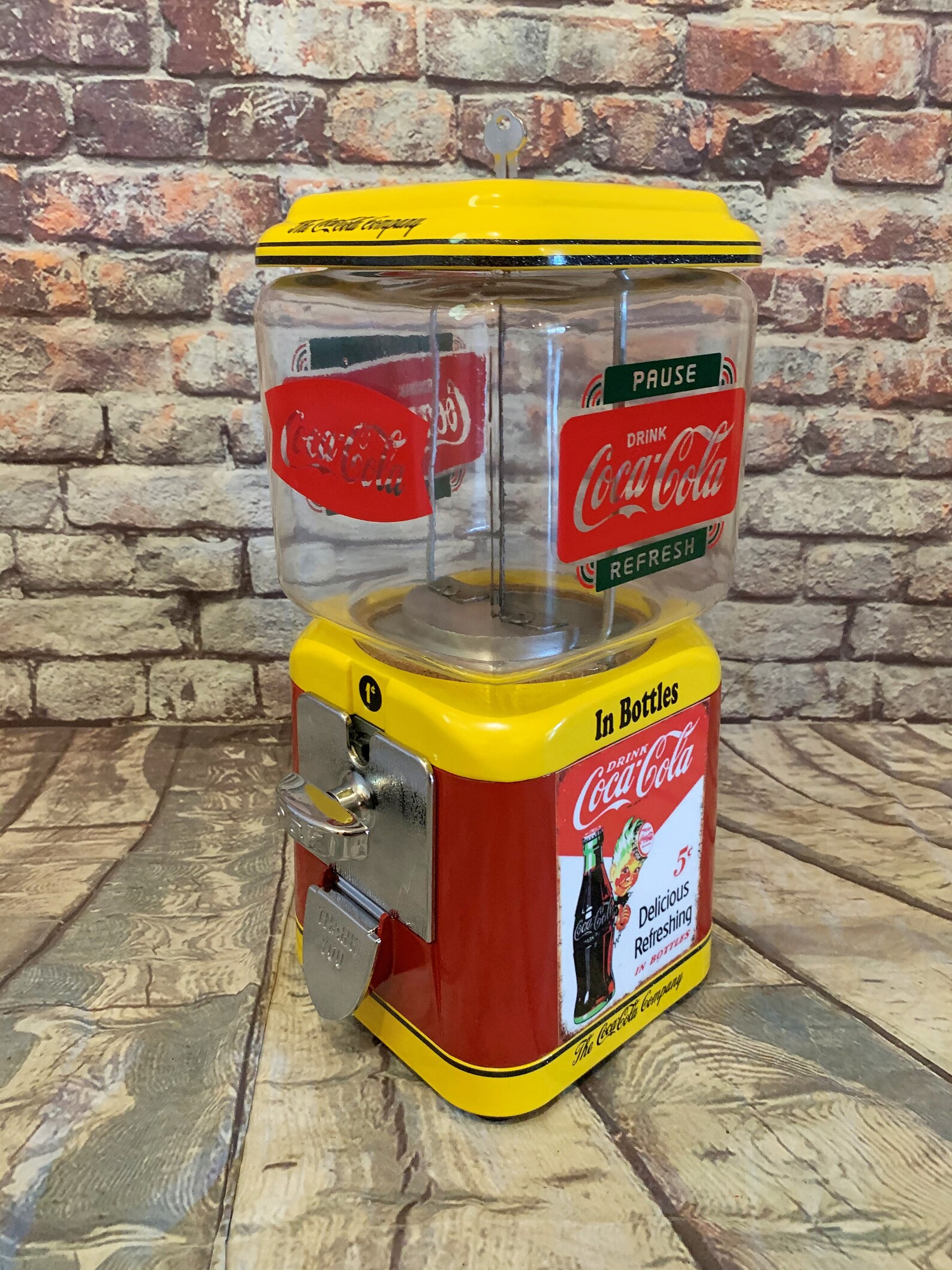 Gumball machine candy machine Coca cola Coke memorabilia | Etsy