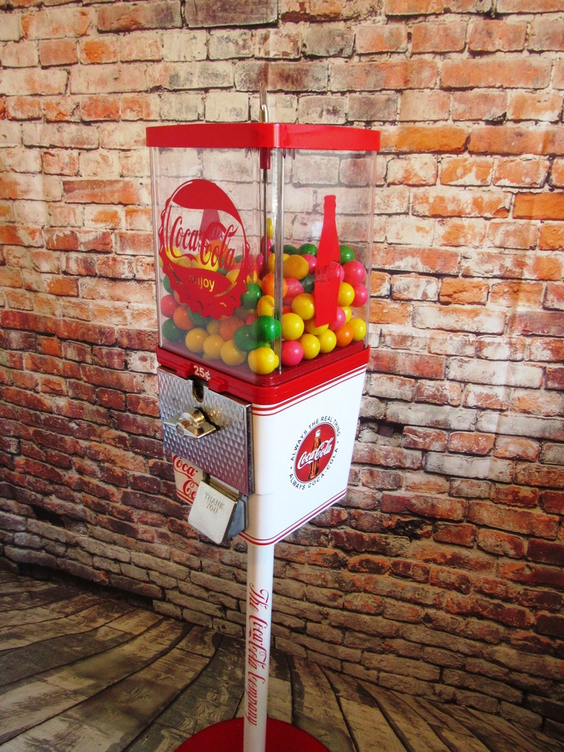 Gumball machine coca cola collector vintage small gumball | Etsy