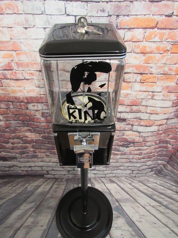 2 Oak Acorn Vending North Western Gumball Machine 25 cent Vendor Vinyl Decals