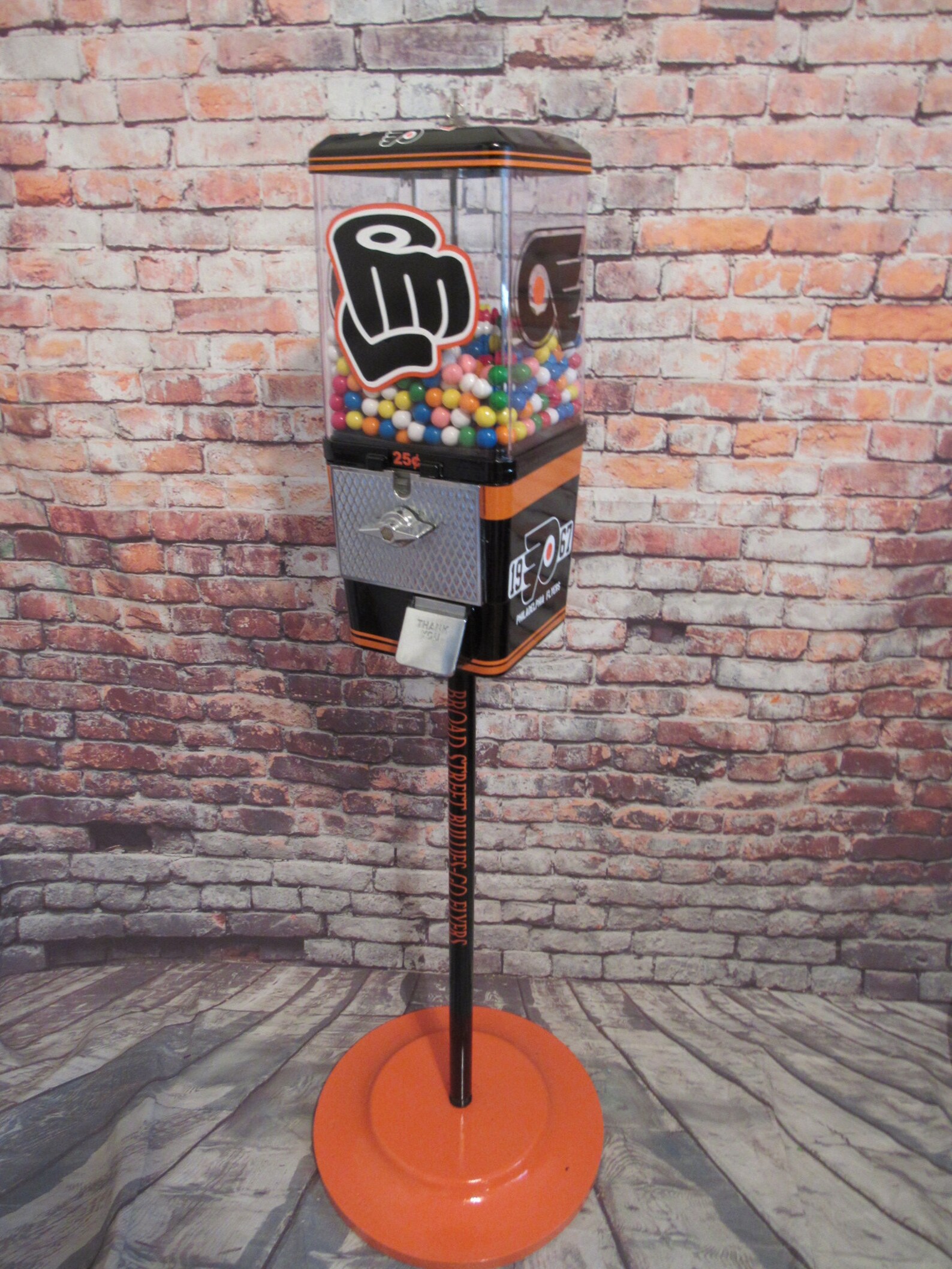 Philadelphia flyers hockey inspirado vintage gumball máquina | Etsy