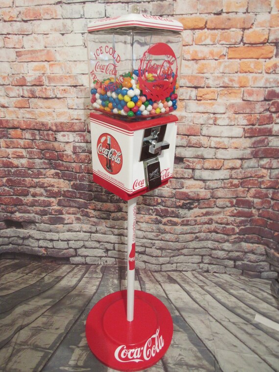 Full Size Gumball Machine with Stand Genuine Austrian Crystals Used