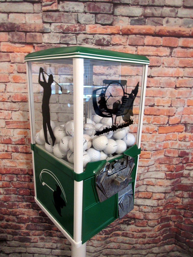 Golf Ball Vending Machine Man Cave Gift Home Decor Golf Lovers Etsy