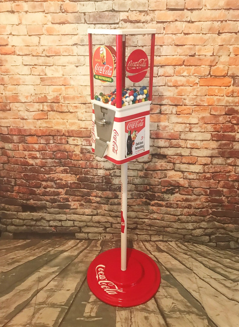 Coca Cola vintage gumball machine | Etsy