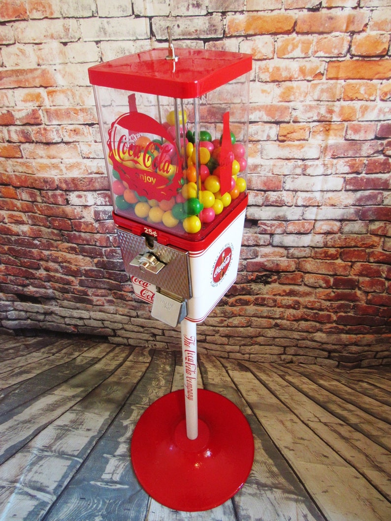 Gumball machine coca cola collector vintage small gumball | Etsy
