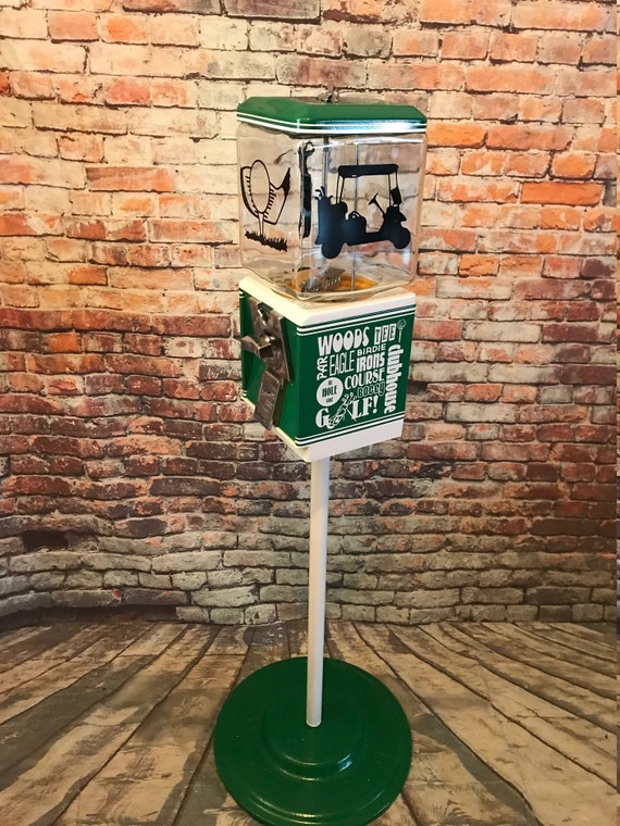 Golf themed gumball machine for the golf lover man cave game Etsy