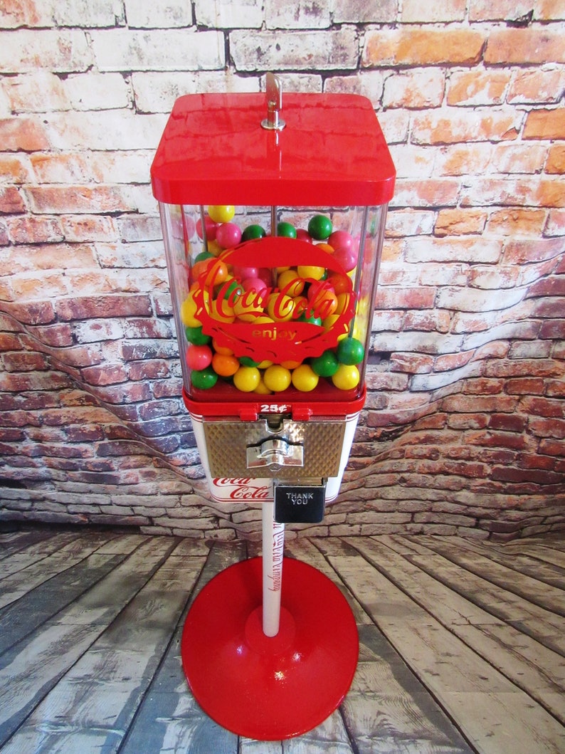 Gumball machine coca cola collector vintage small gumball | Etsy