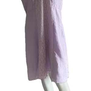wet seal purple dress Vintage Silk Lavender Slip Dress Wet Seal Large Side Zipper 1990s