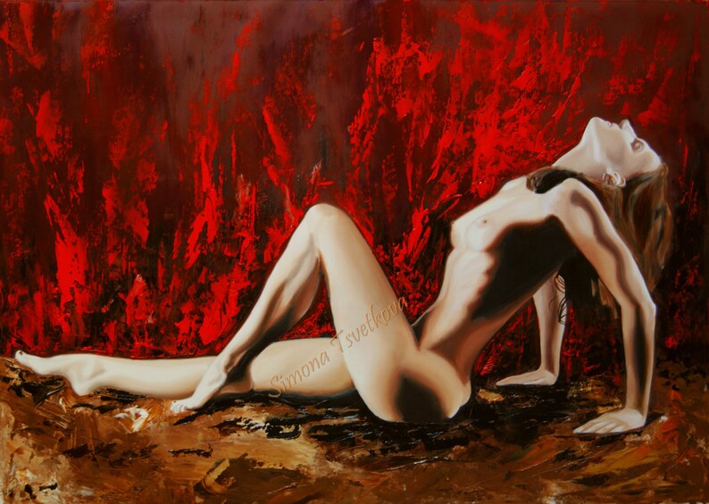 Etsy naked women - 🧡 I Am A Woman Painter Painting Naked Men acsfloralande...