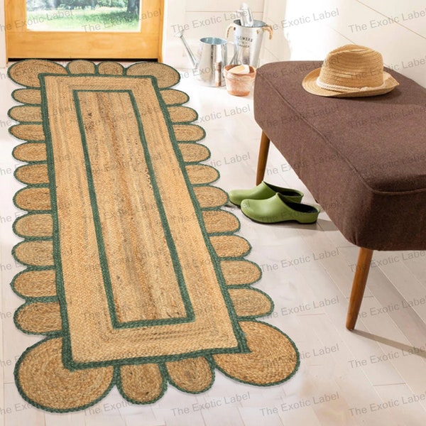 Scalloped Bath Mat Rug - Etsy