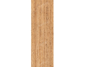 Alfombra de yute natural para pasillo, escalera y cocina, tejida a mano, de fibra natural, de algas marinas, personalizada.