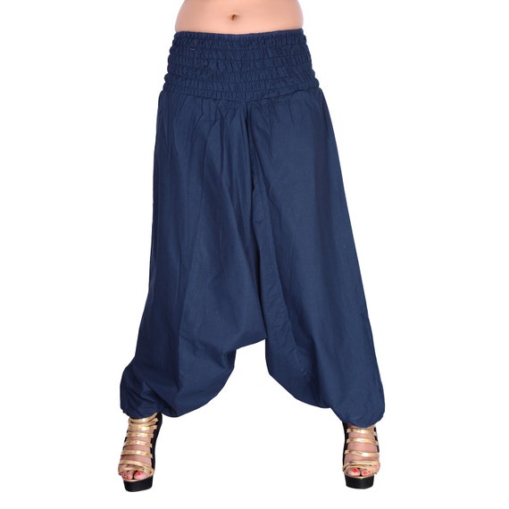 Navy blue yoga pants burning man clothing 2 in 1 party dress | Etsy