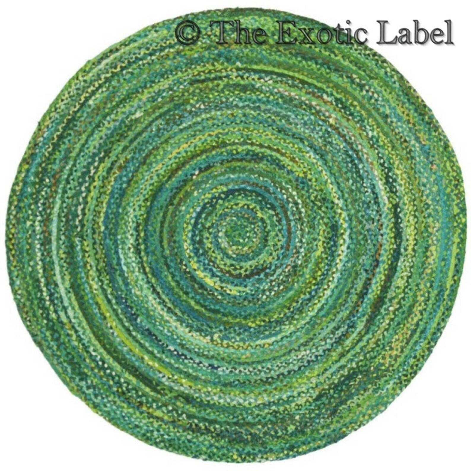 Vintage Handmade Round Rug Office Area Rug Carpet Home Decor Etsy