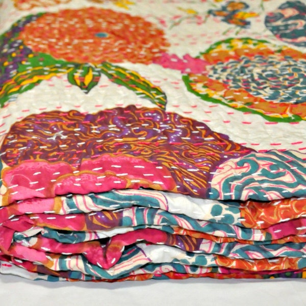 Kantha Quilt Etsy