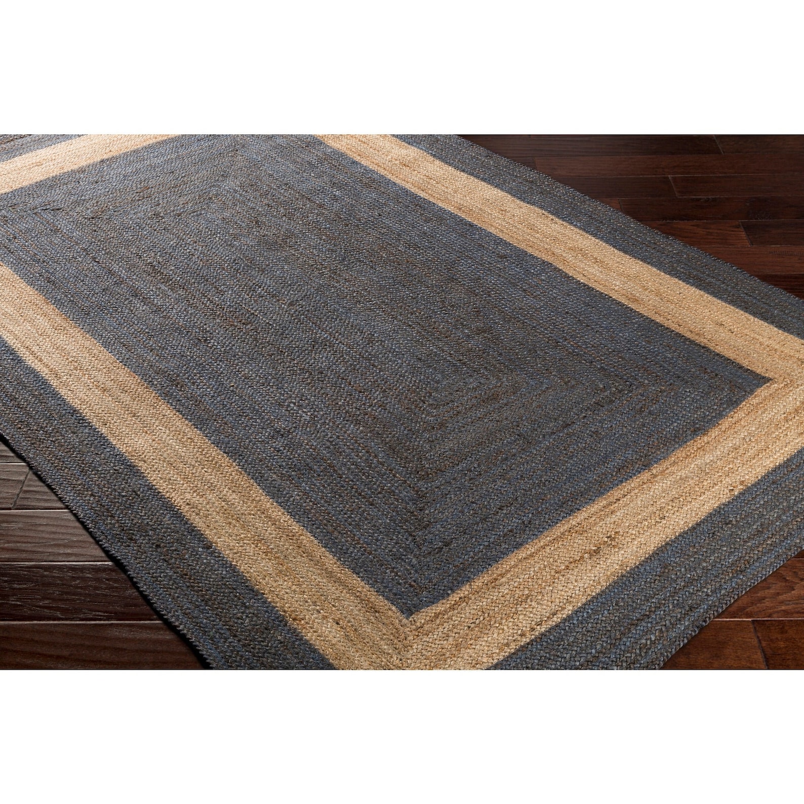 Braided Jute Patio Area Rugs 3 X 5 Feet Bohemian Living Room Etsy