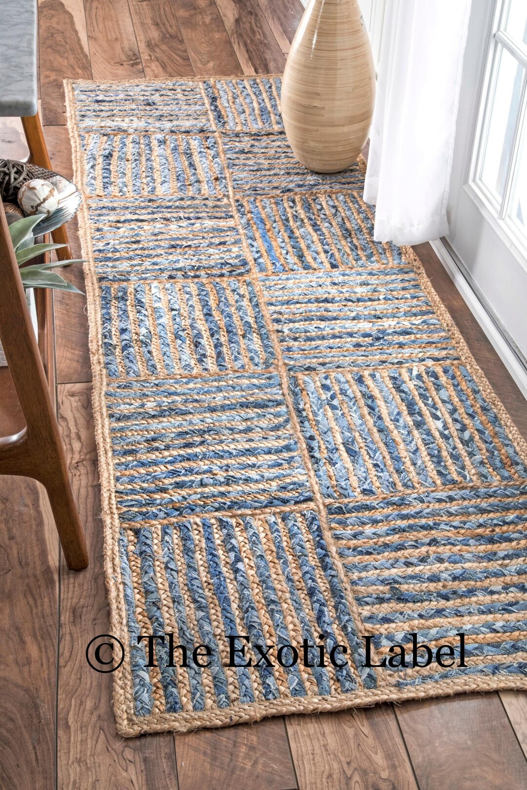 Reversible Chindi Rug Vintage Recycled Rag Rug Yoga Mat - Etsy