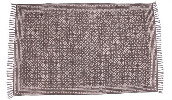 Living Room Rugs Rags Indian Rug Boho Dorm Room Rugs Carpet Beach Mat Table Runner Ethnic Rug Brown Carpet