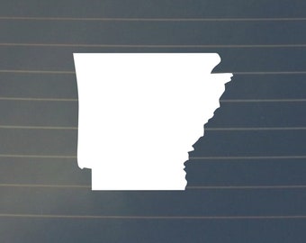 DECAL | Arkansas Decal, Arkansas Sticker, Arkansas Car Decal, Laptop Decal, State of Arkansas , Arkansas Laptop Decal, Car Decal, Arkansas