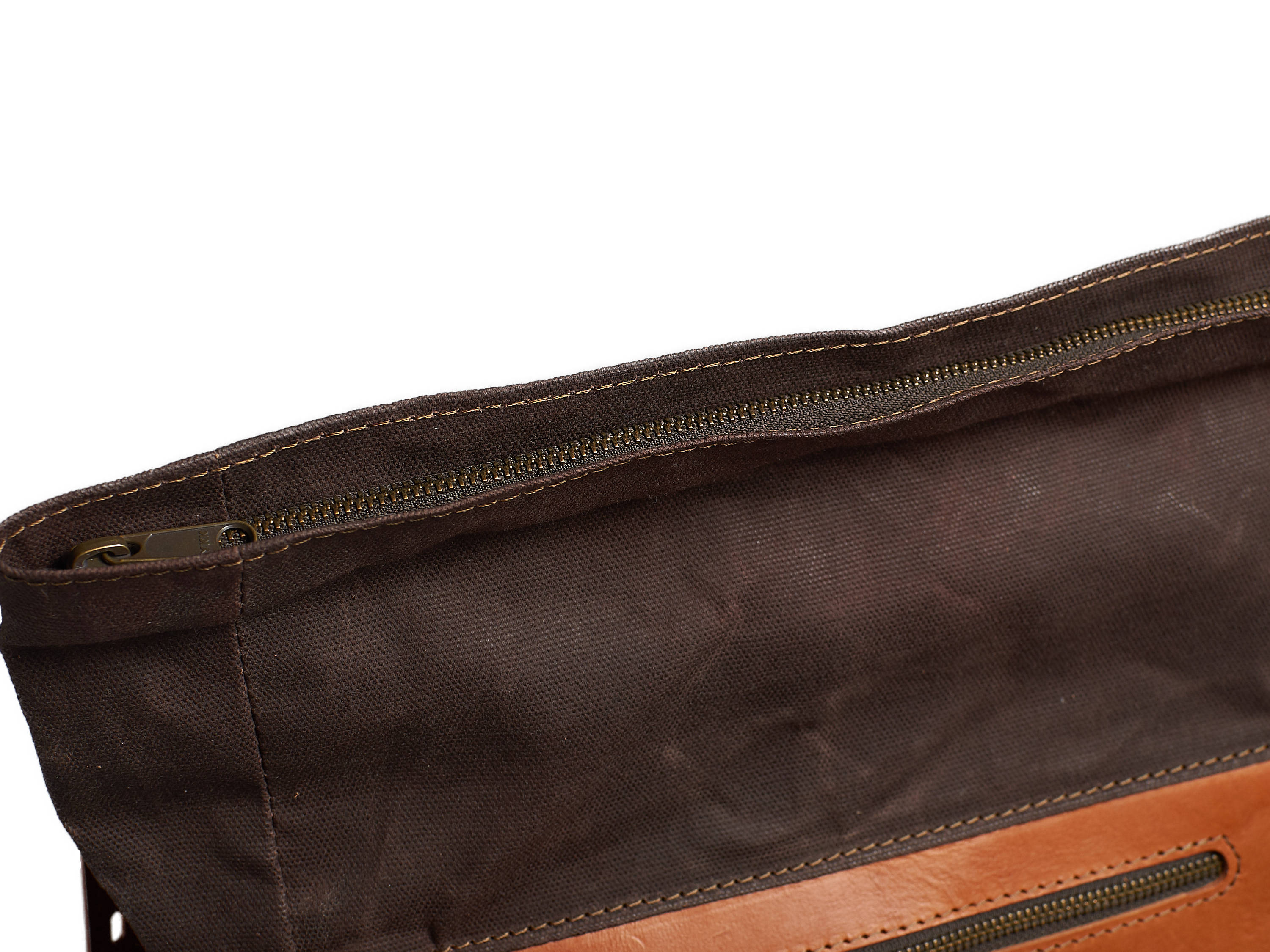 Top zipper closure for backpack. Addon.