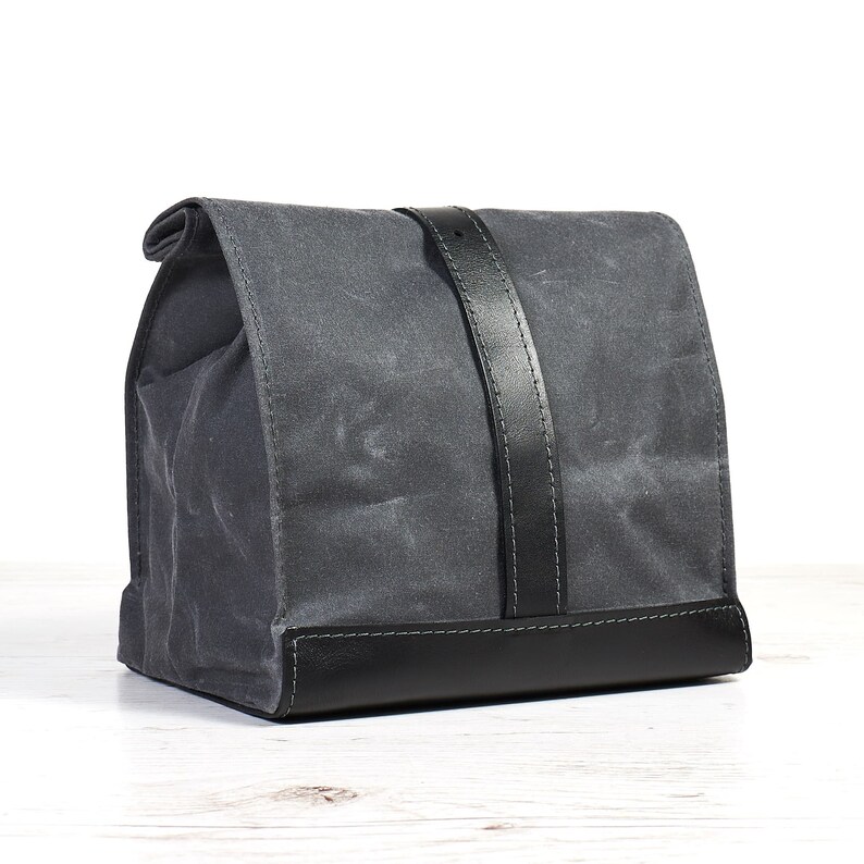 Personalized Leather Canvas Gift Set. Accessories Set. Waxed Etsy