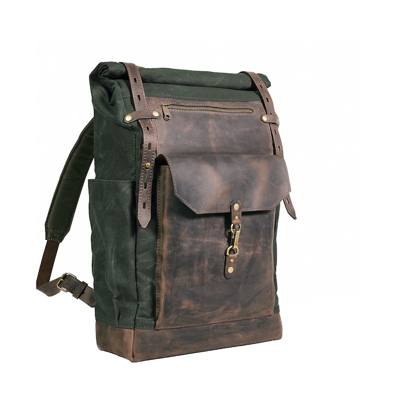 roll top backpack mens