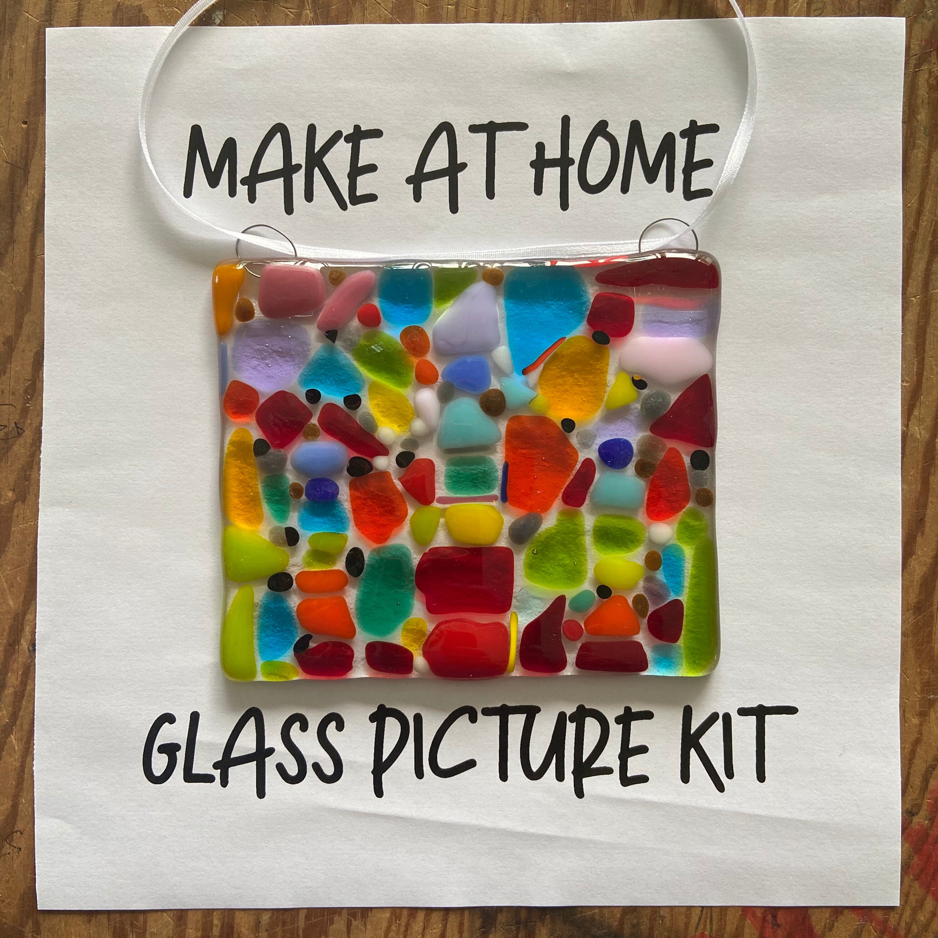 Pack of 3 glass fusing craft kits DIY make at home Etsy