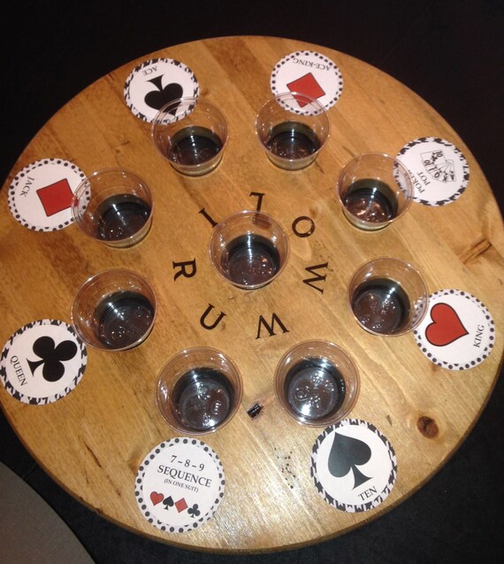 Items similar to Handmade 24" Wooden Rummoli game Canadian Classic on