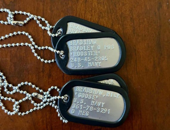 WW2 実物 実名 米海軍 ドッグタグ WW2 実物 実名 米海軍 ドッグタグ - アクセサリー新 デザイン