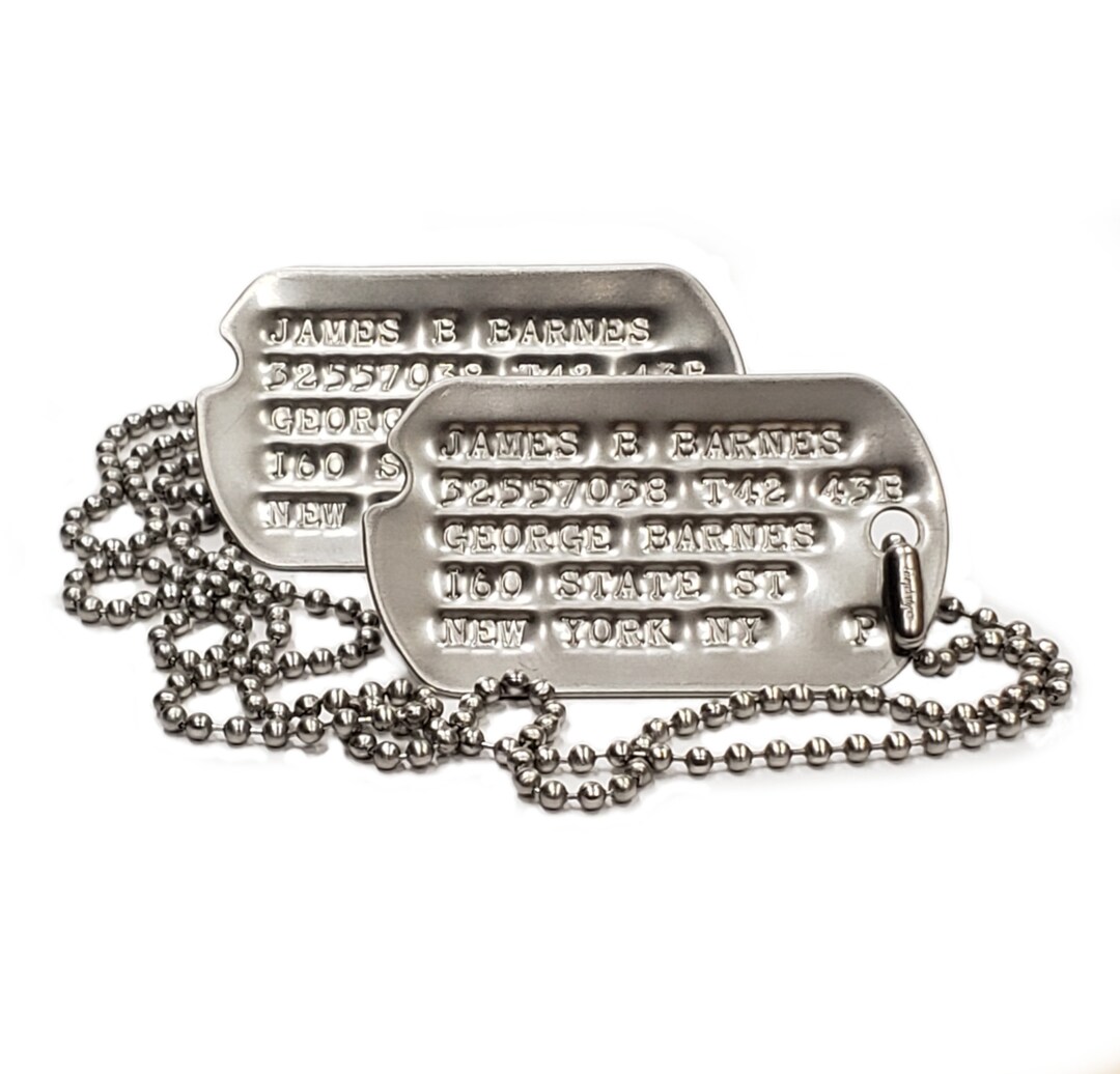 WWII期 ヴィンテージ ドッグタグ ネームプレート US Army ミリタリー WWII期 ヴィンテージ ドッグタグ ネームプレート US Army ミリタリー