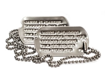 Vintage WWII US Navy Dog Tag, WWII Navy Dog Tag, Original Not Reproduction  - Etsy