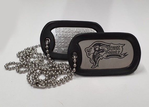 Simon 'Ghost' Riley US military dog tag set