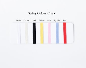 Cotton String - 4 ply cotton thread (per metre)