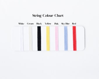 Cotton String - 4 ply cotton thread (per metre)