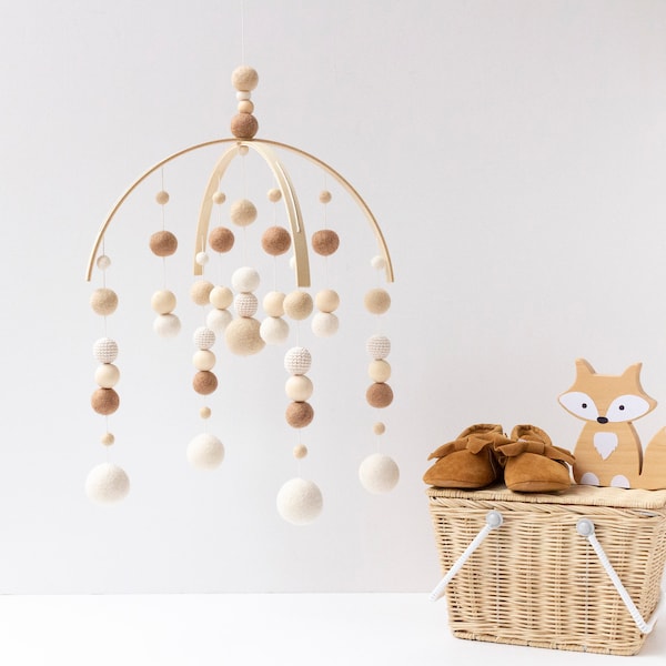 Wooden Baby Mobile - Etsy