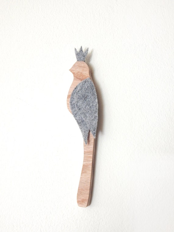 Bird Wall Decor Bird Wall Hanging Wooden Bird Home Decor Etsy